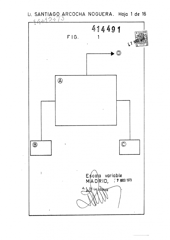 Patente de la Overkal (1973)