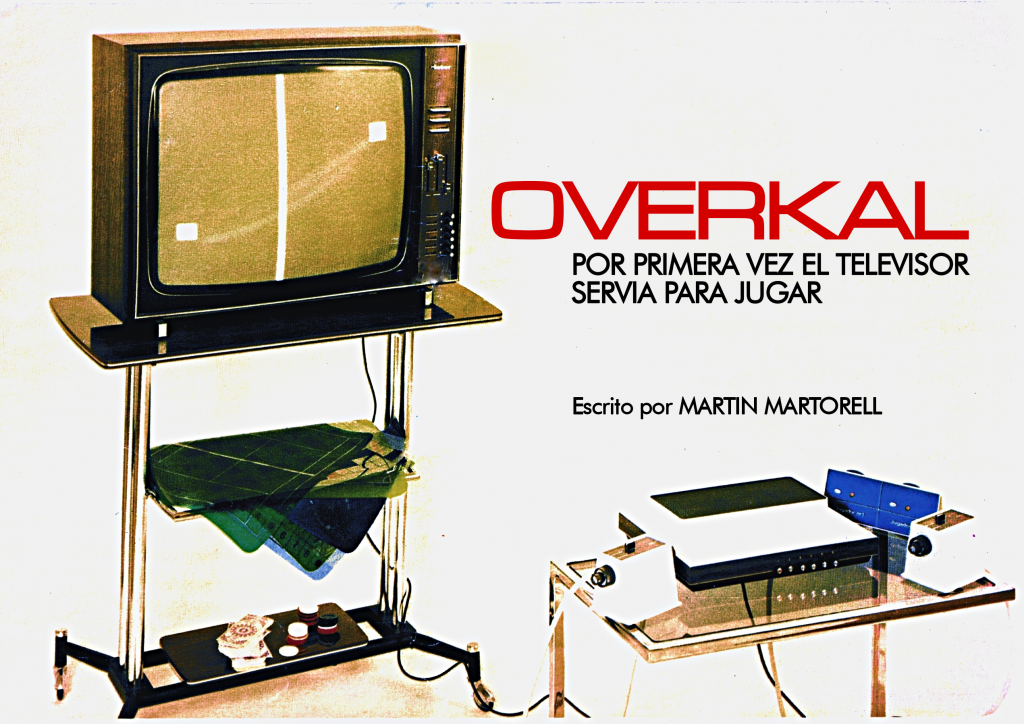 Overkal - Por primera vez el televisor servía para jugar