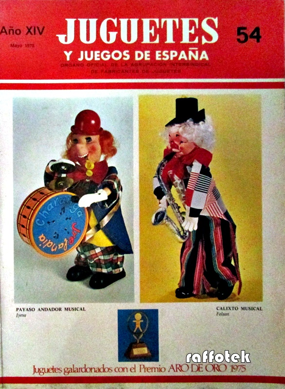 Juguetes y Juegos de España - Mayo de 1975